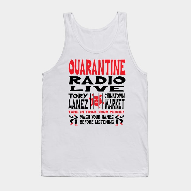 Quarantine Radio Tank Top by psanchez